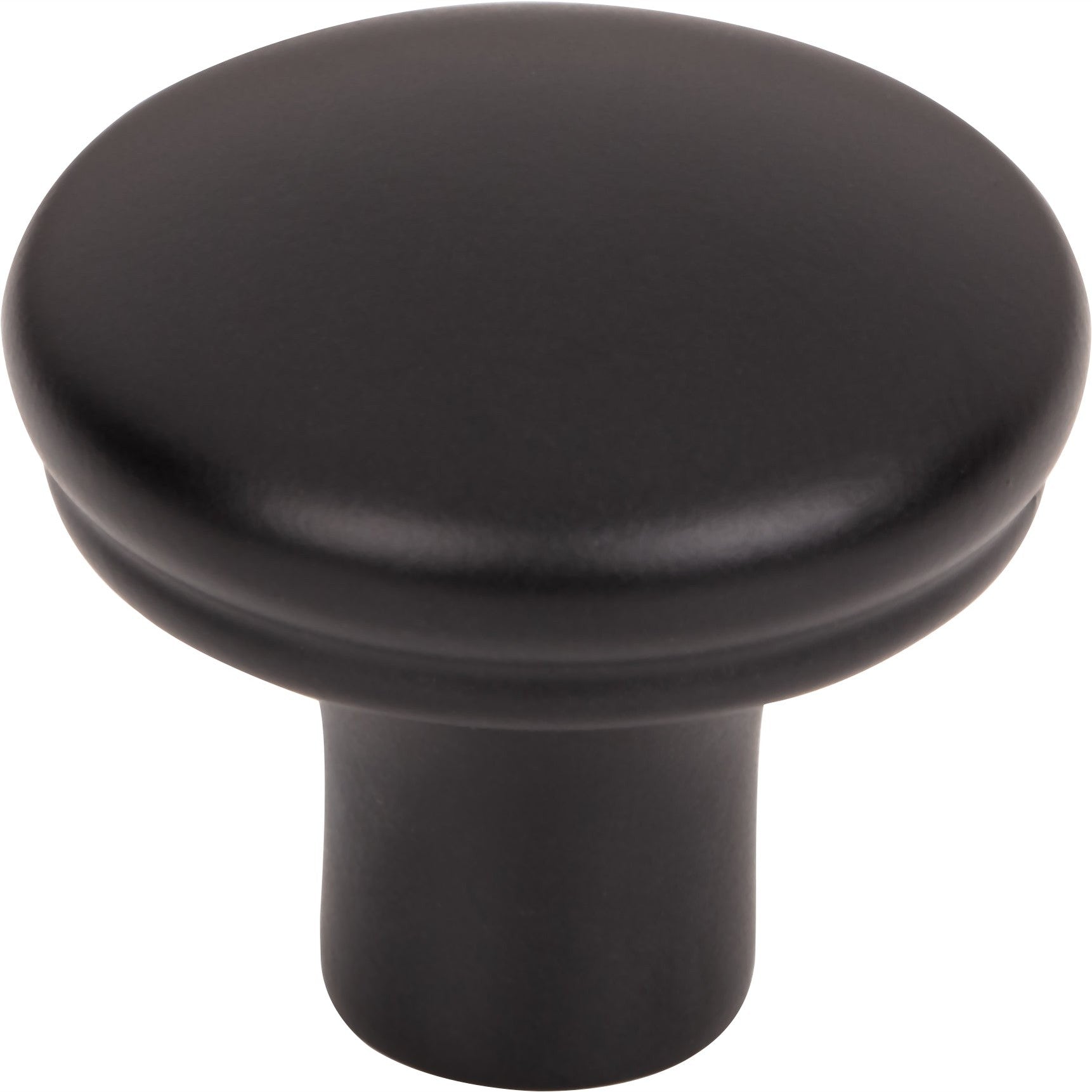 Top Knobs Julian Series 1-1/4"L Knob, Flat Black