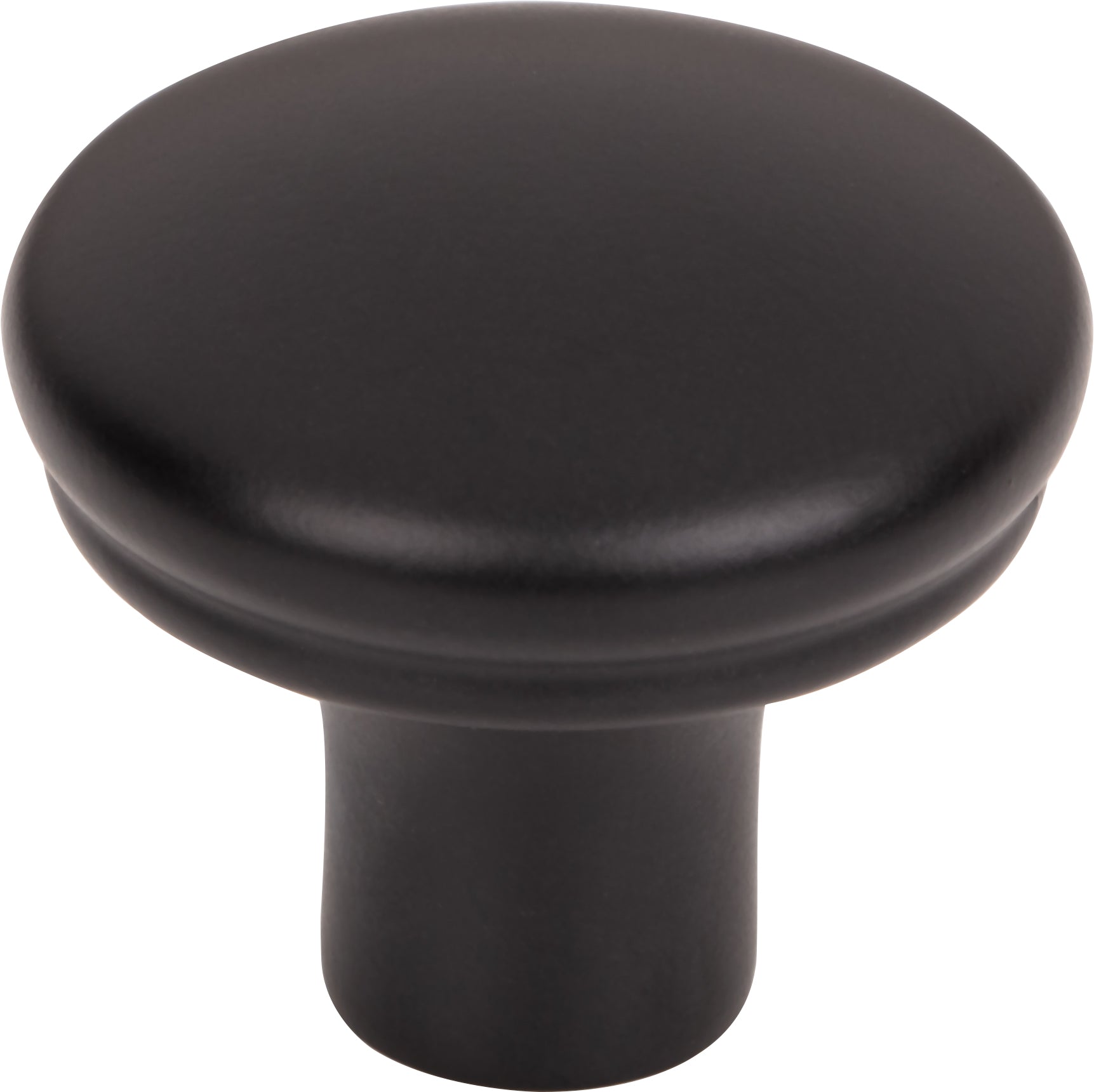 Top Knobs Julian Series 1-1/4"L Knob, Flat Black