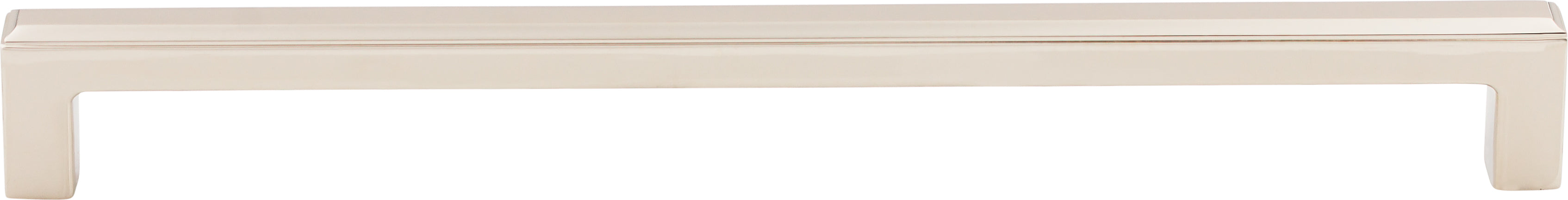 Top Knobs Podium Series 9"(229mm) CC Pull, Polished Nickel