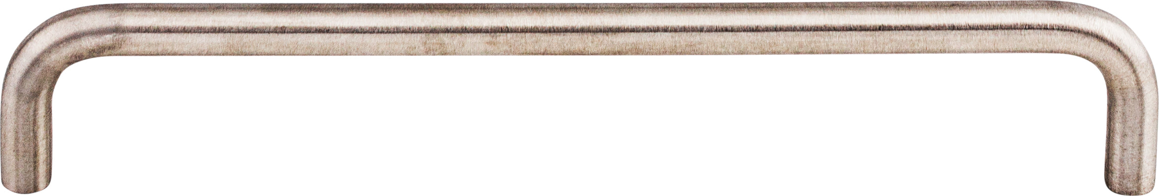 Top Knobs Bent Series 6-5/16"(160mm) CC Bar Pull, Brushed Stainless Steel