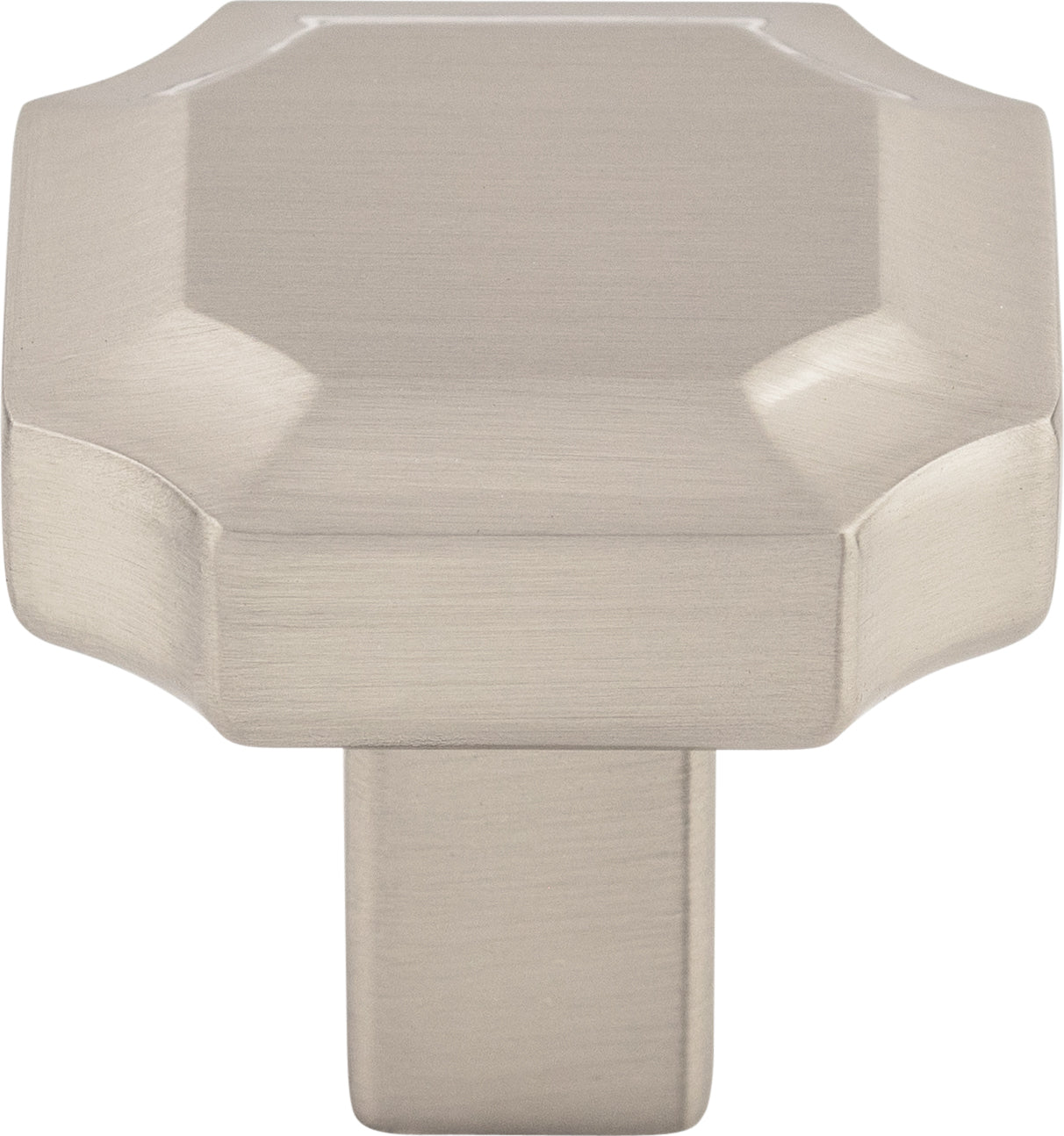 Top Knobs Davenport Series 1-1/4"L Knob, Brushed Satin Nickel