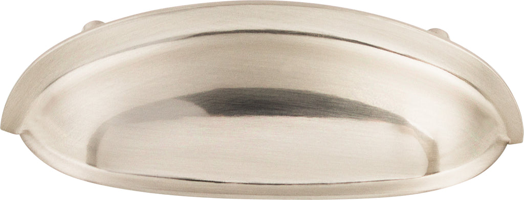 Top Knobs Somerset Series 3"(76mm) CC Cup Pull, Brushed Satin Nickel