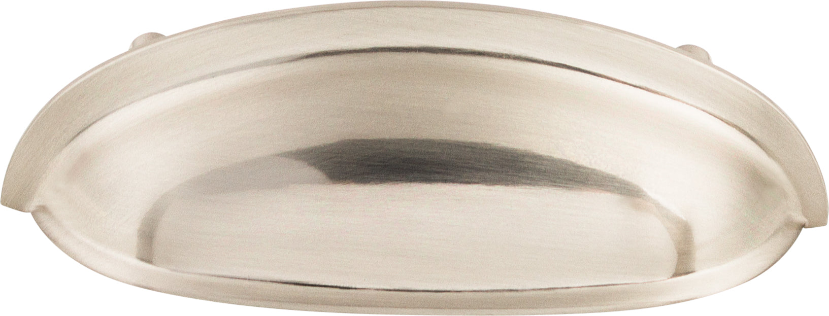 Top Knobs Somerset Series 3"(76mm) CC Cup Pull, Brushed Satin Nickel