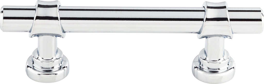Top Knobs Bit Series 3"(76mm) CC Pull, Polished Chrome