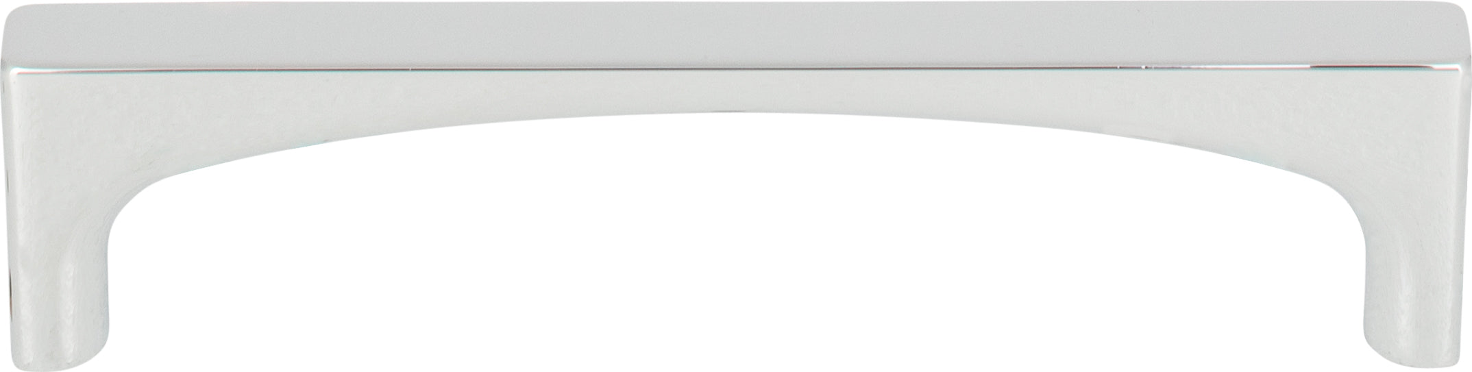 Top Knobs Riverside Series 3-3/4"(95mm) CC Pull, Polished Chrome