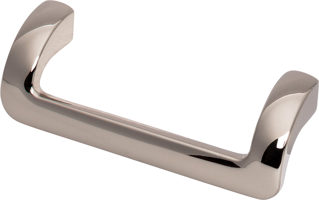 Top Knobs Kentfield Series 3-3/4"(95mm) CC Pull, Polished Nickel