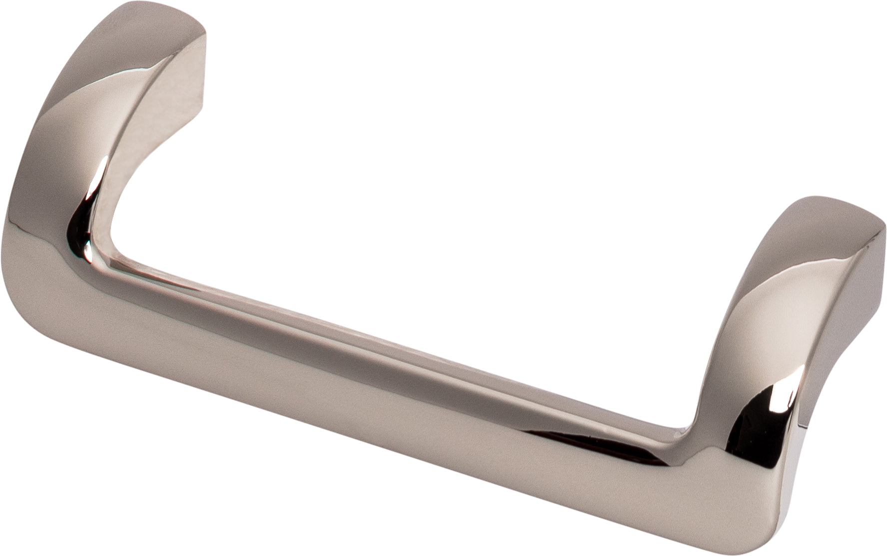 Top Knobs Kentfield Series 3-3/4"(95mm) CC Pull, Polished Nickel