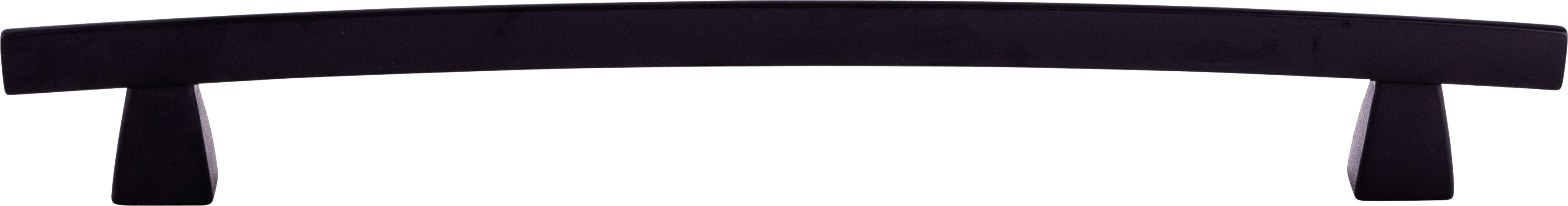 Top Knobs Arched Series 8"(203mm) CC Pull, Flat Black