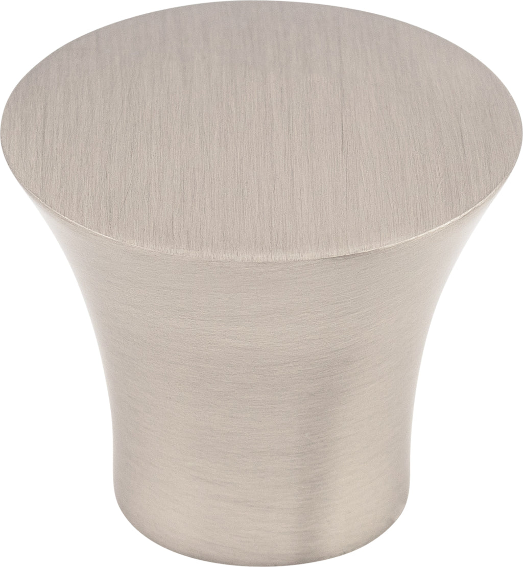 Top Knobs Shrewsbury Series 1-5/16"L Knob, Brushed Satin Nickel