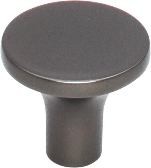 Top Knobs Marion Series 1-1/8"L Knob, Ash Gray