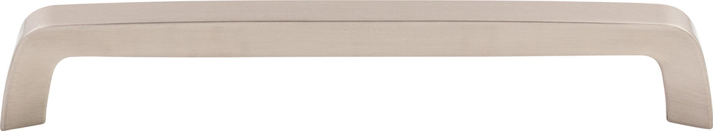 Top Knobs Tapered Series 7-9/16"(192mm) CC Bar Pull, Brushed Satin Nickel