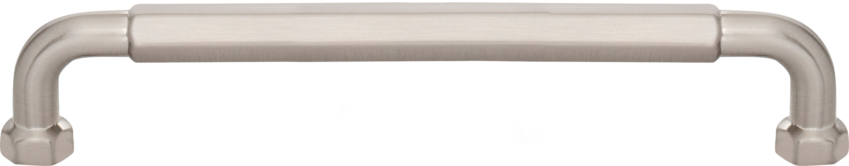 Top Knobs Dustin Series 6-5/16"(160mm) CC Pull, Brushed Satin Nickel