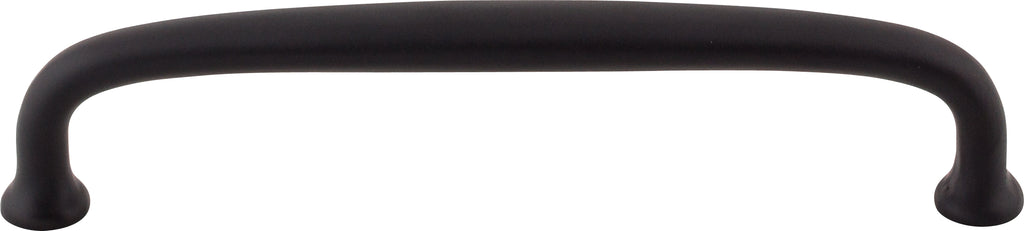 Top Knobs Charlotte Series 6"(152mm) CC Pull, Flat Black