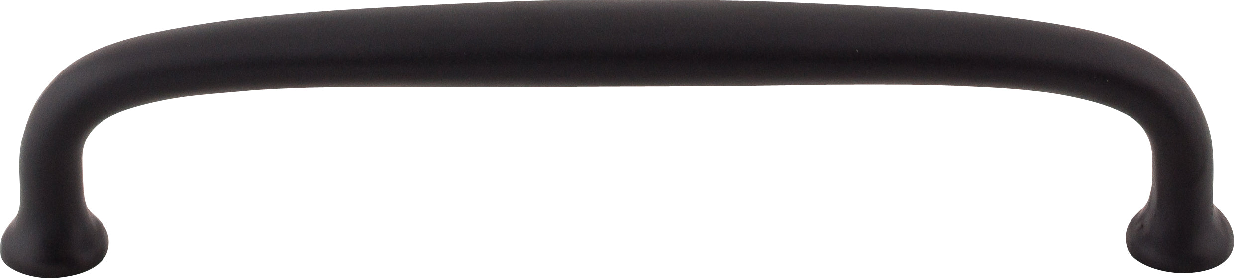 Top Knobs Charlotte Series 6"(152mm) CC Pull, Flat Black
