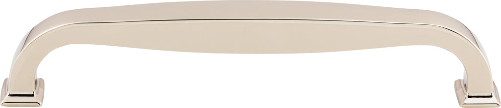 Top Knobs Contour Series 8"(203mm) CC Appliance Pull, Polished Nickel
