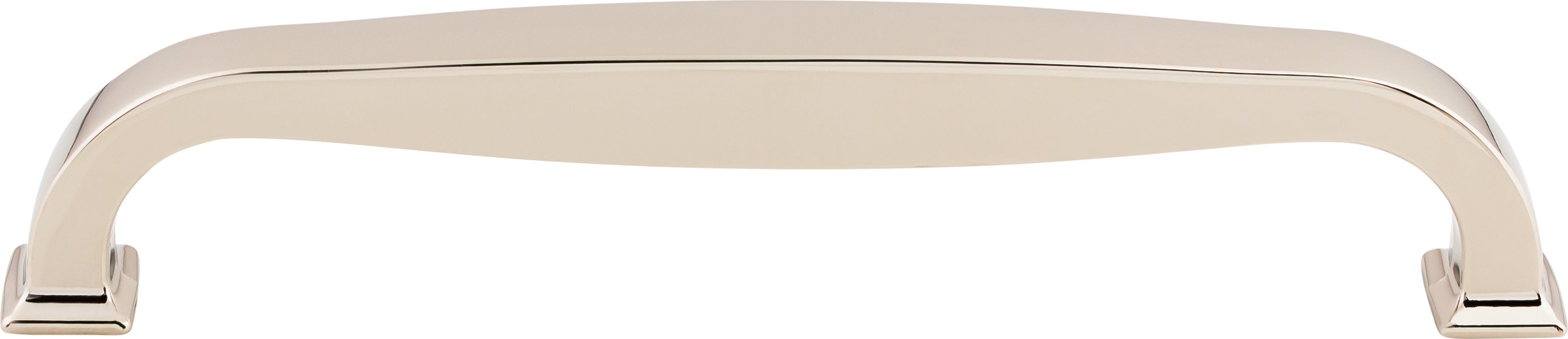 Top Knobs Contour Series 8"(203mm) CC Appliance Pull, Polished Nickel