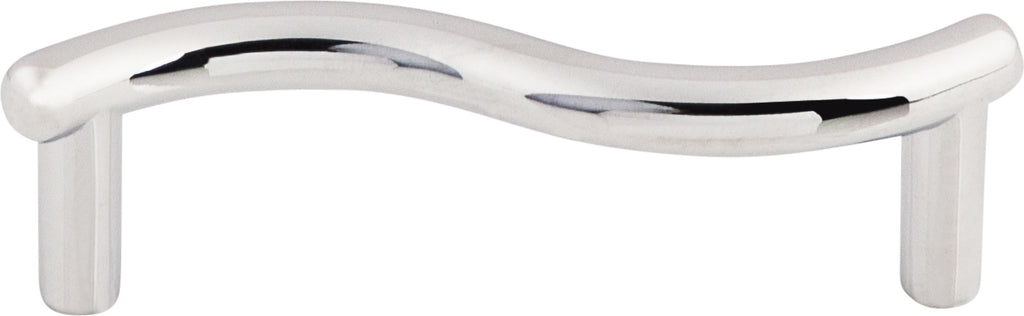 Top Knobs Spiral Series 3"(76mm) CC Pull, Polished Chrome