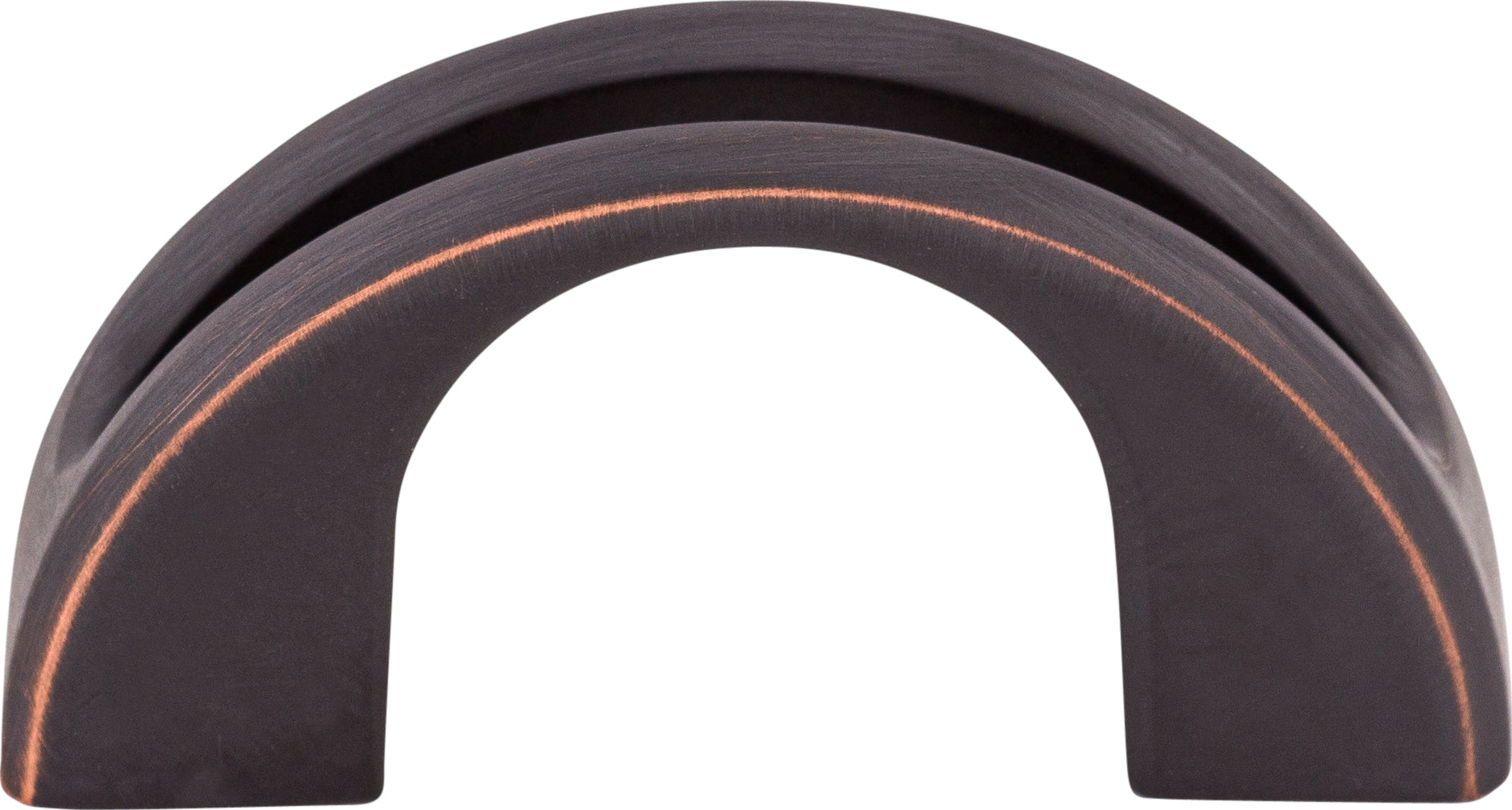 Top Knobs Tango Series 1-1/4"(32mm) CC U Pull, Umbrio