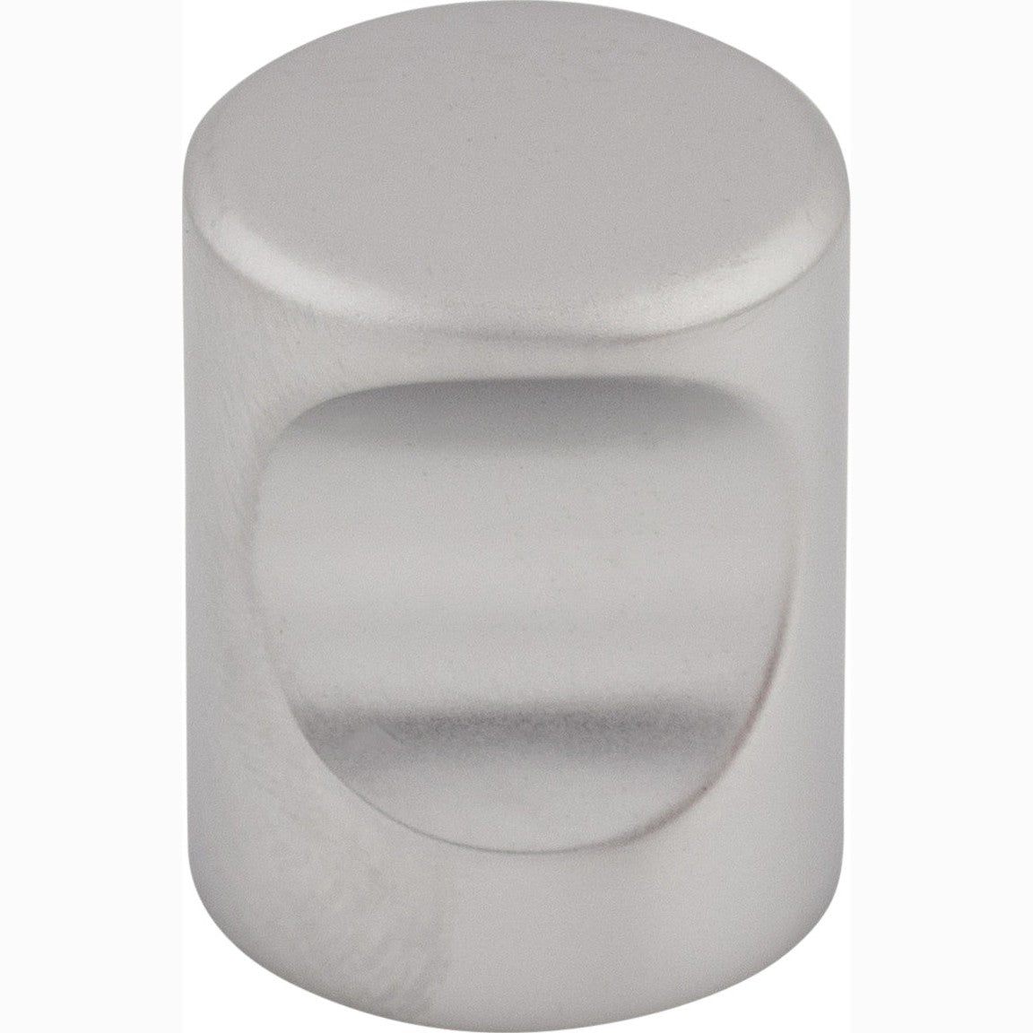 Top Knobs Indent Series 3/4"L Knob, Aluminum