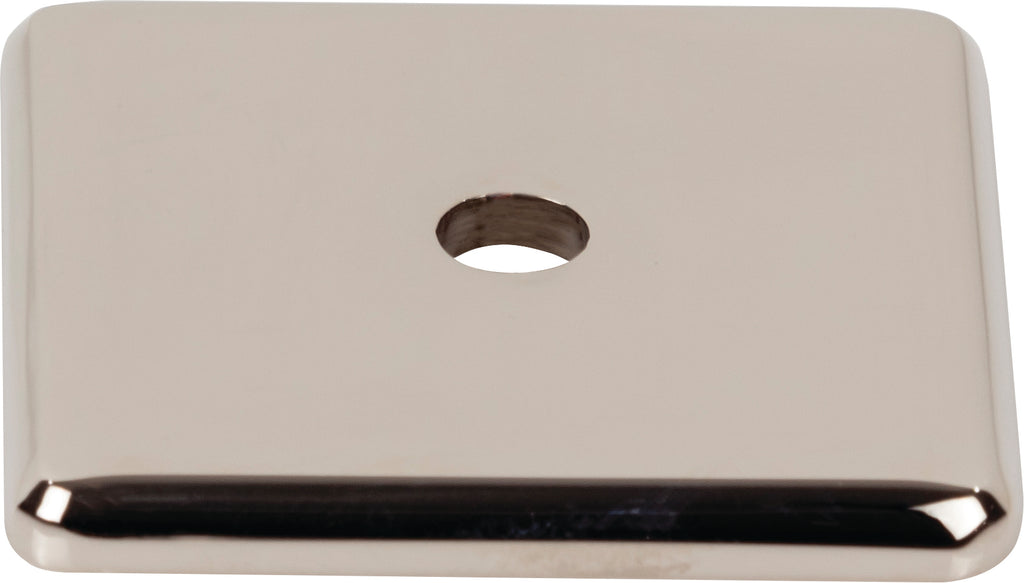 Top Knobs Radcliffe Series 1-1/4"L Backplate, Polished Nickel