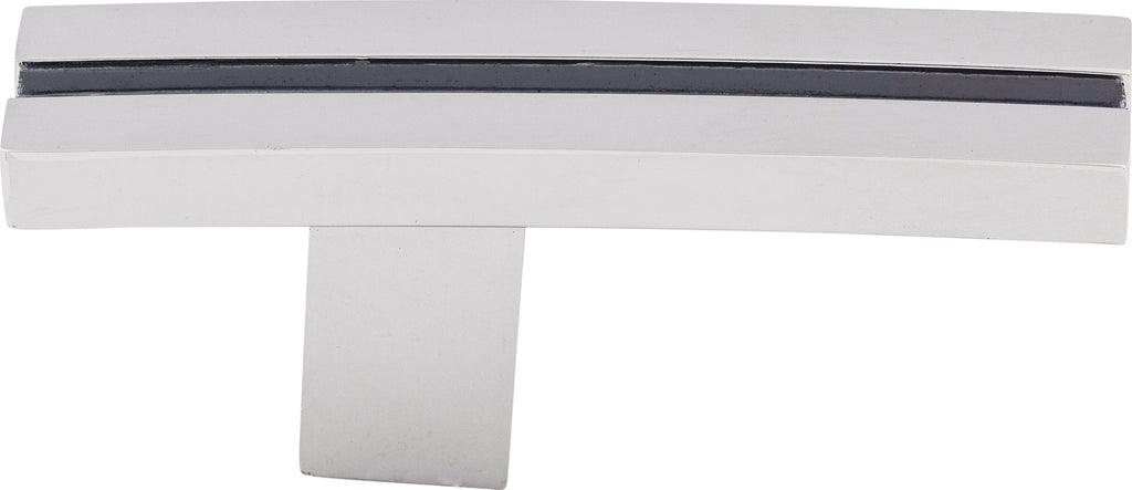 Top Knobs Inset Rail Series 2-5/8"L Knob, Polished Chrome