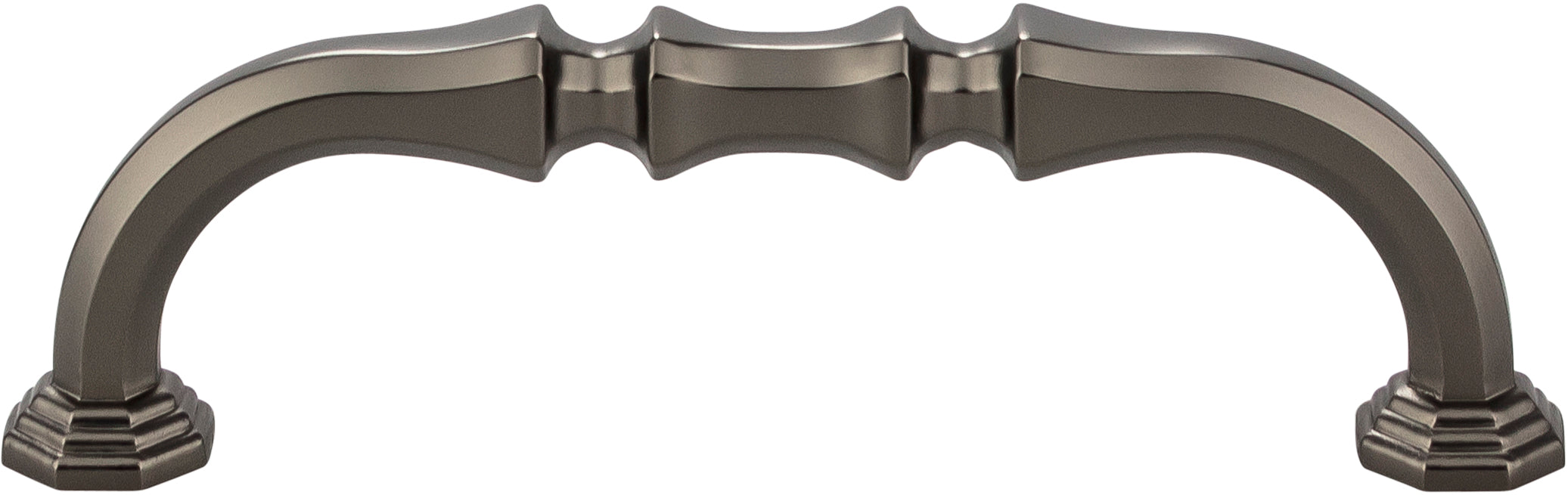 Top Knobs Chalet Series 3-3/4"(95mm) CC Pull, Ash Gray