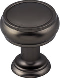 Top Knobs Eden Series 1"L Knob, Ash Gray