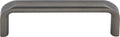 Top Knobs Exeter Series 3-3/4"(95mm) CC Pull, Ash Gray
