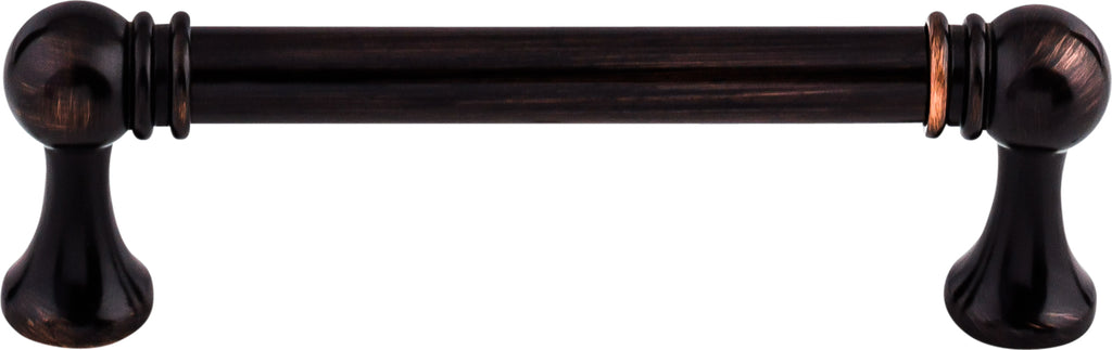 Top Knobs Kara Series 3-3/4"(95mm) CC Pull, Tuscan Bronze