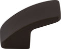 Top Knobs Thumb Series 1-1/4"L Knob, Flat Black