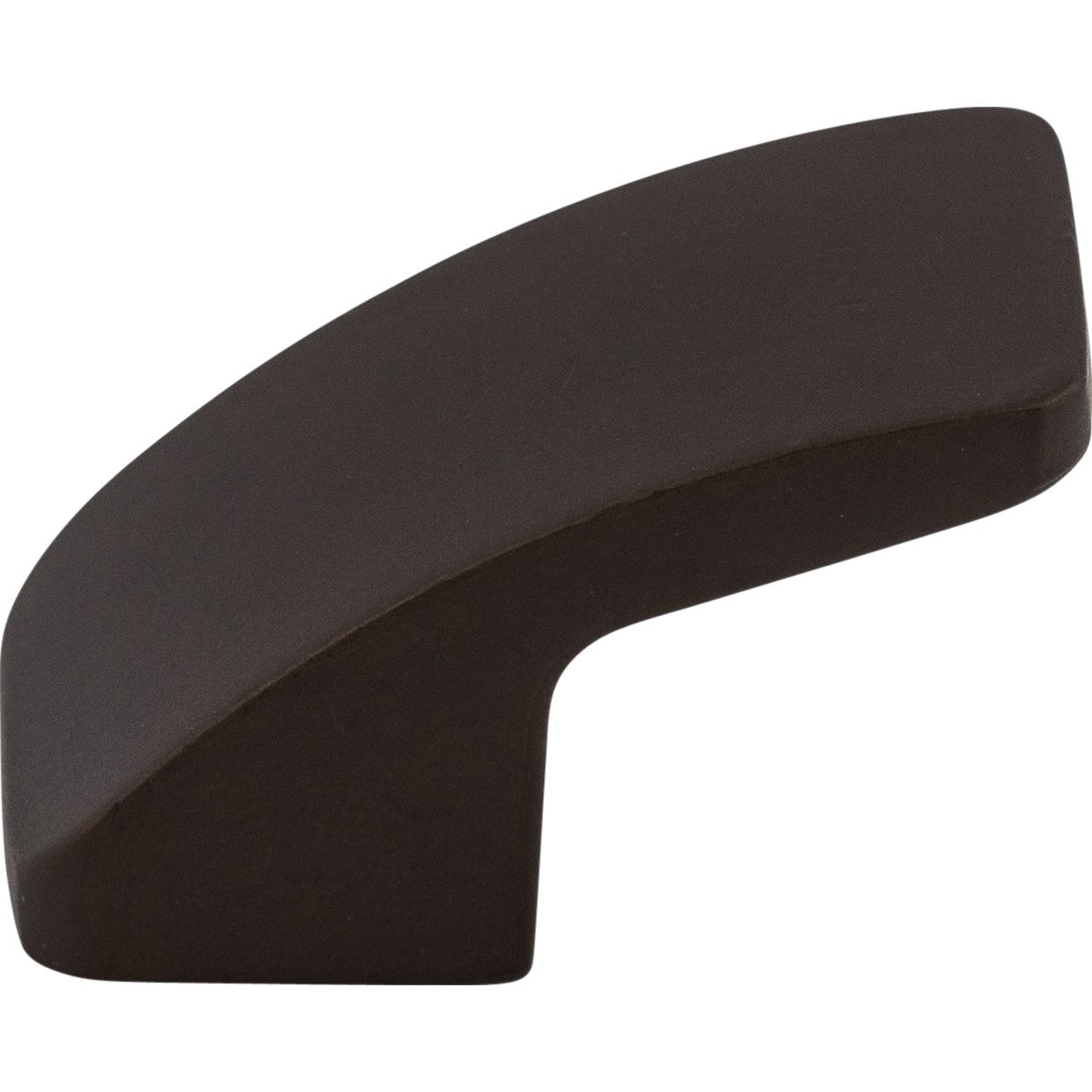 Top Knobs Thumb Series 1-1/4"L Knob, Flat Black