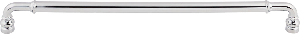 Top Knobs Brixton Series 12"(304mm) CC Pull, Polished Chrome