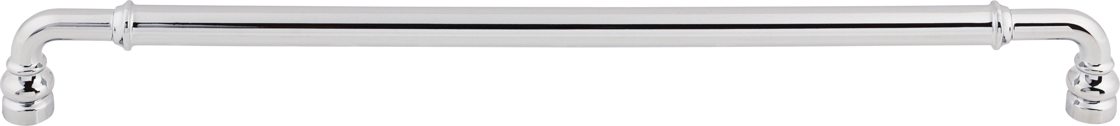 Top Knobs Brixton Series 12"(304mm) CC Pull, Polished Chrome