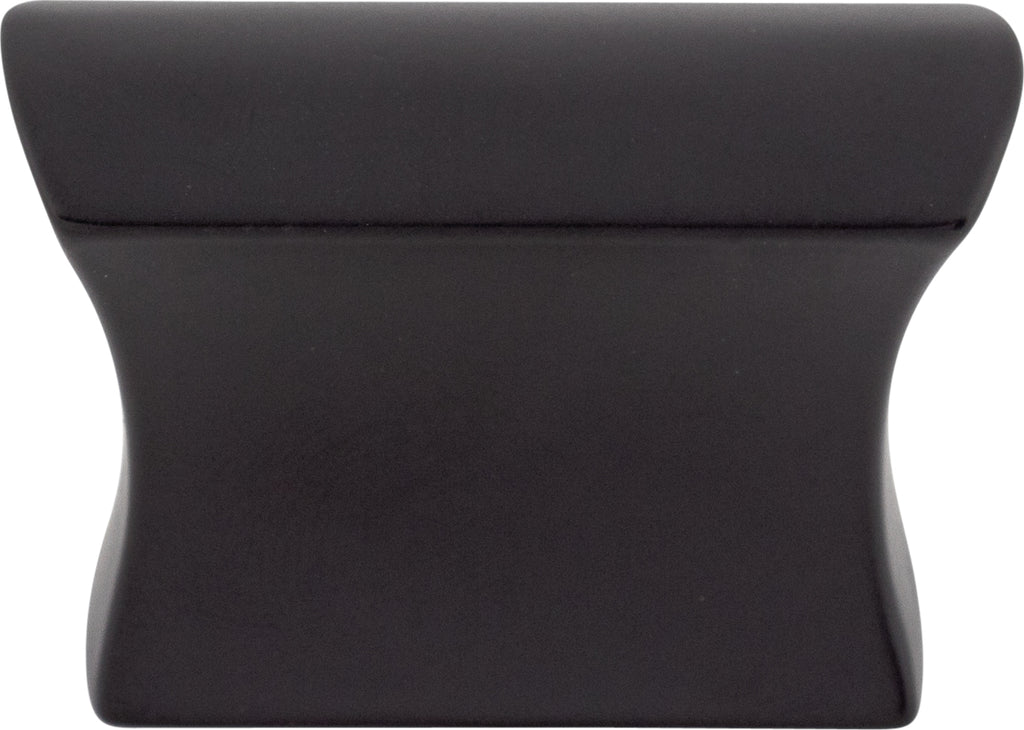 Top Knobs Glacier Series 1-1/2"L Knob, Flat Black