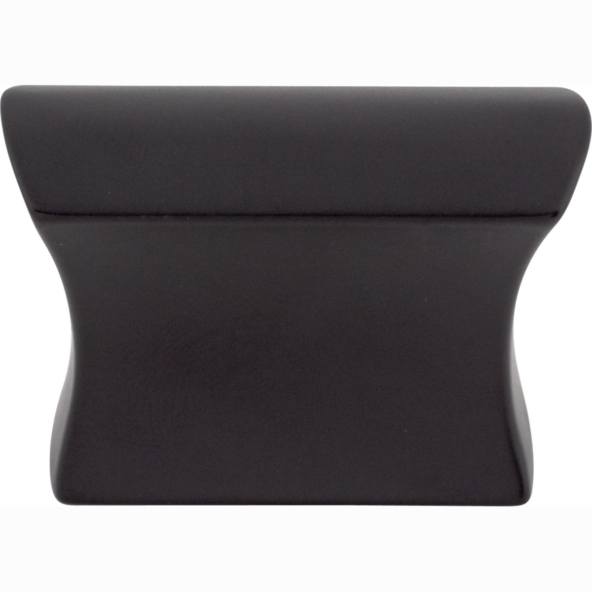 Top Knobs Glacier Series 1-1/2"L Knob, Flat Black