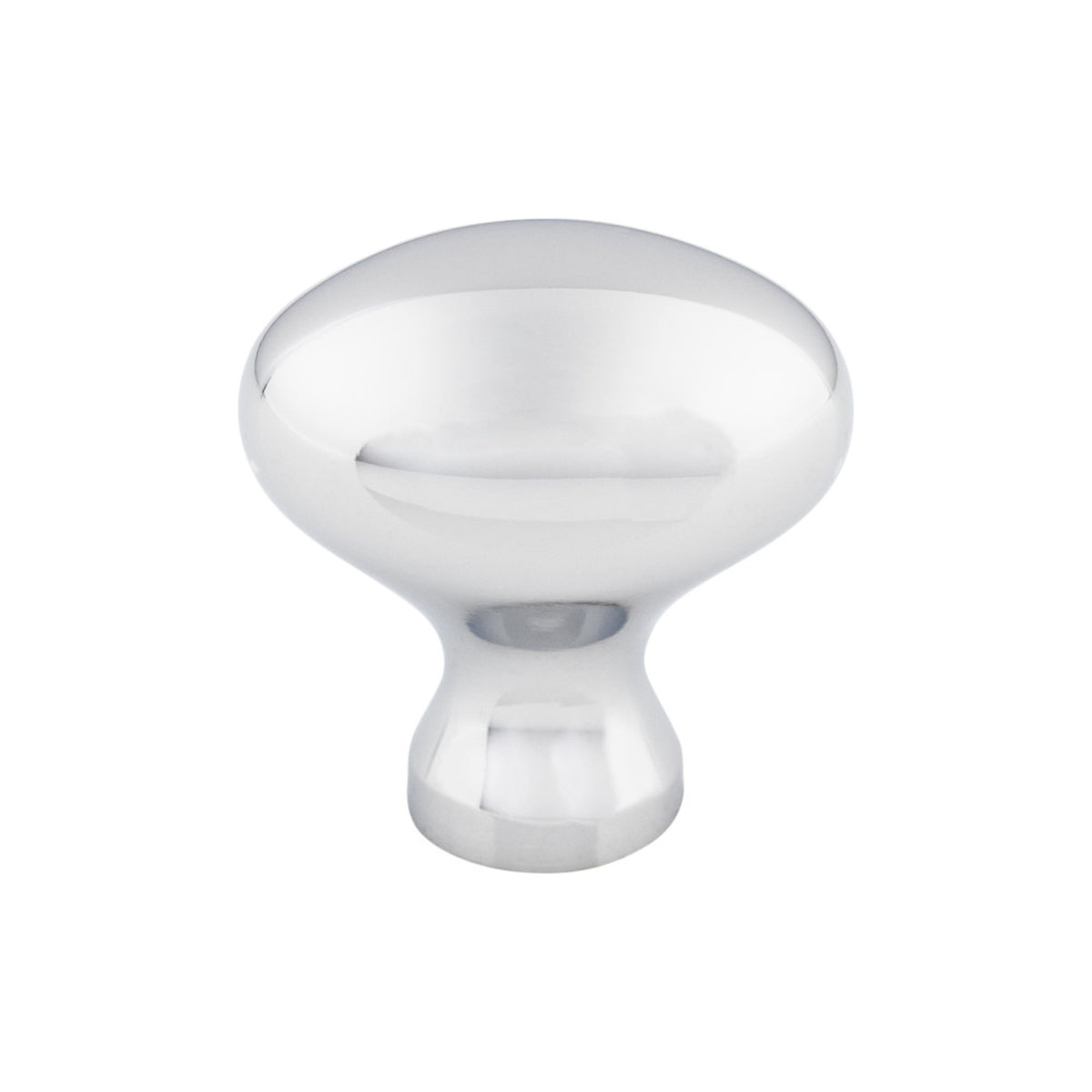 Egg 1 1/4" Length Oval Knob
