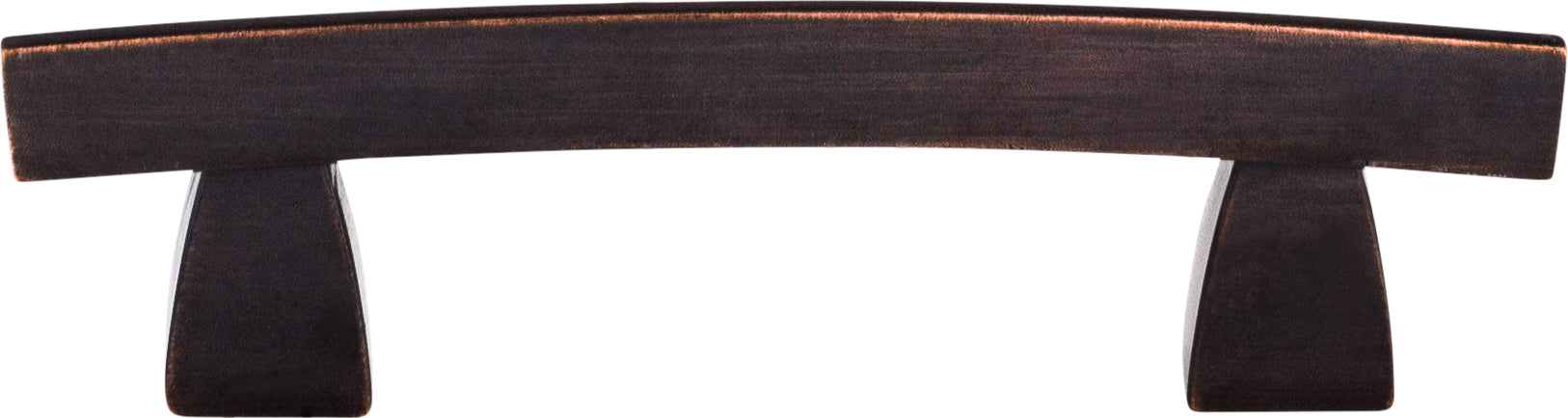 Top Knobs Arched Series 3"(76mm) CC Pull, Tuscan Bronze