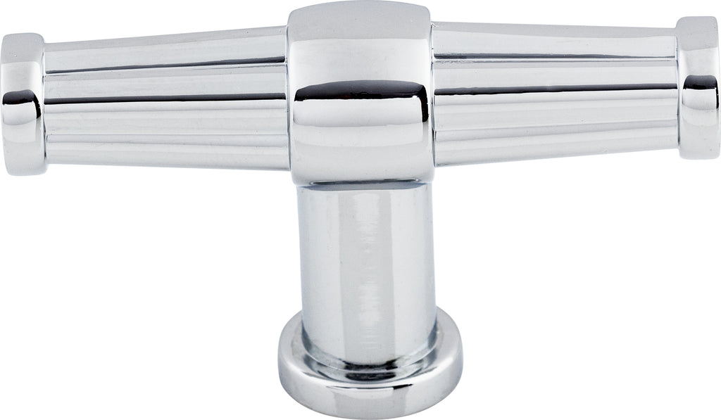 Top Knobs Luxor Series 2-1/2"L T-Handle, Polished Chrome