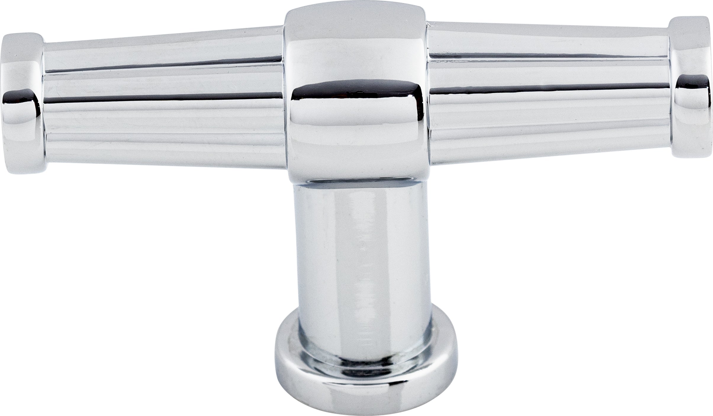 Top Knobs Luxor Series 2-1/2"L T-Handle, Polished Chrome