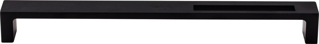 Top Knobs Modern Metro Series 9"(229mm) CC Slot Pull, Flat Black