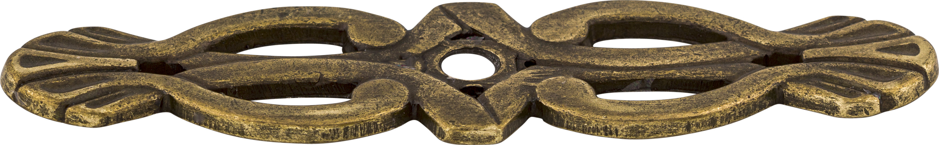 Top Knobs Newton Series 3-3/16"L Backplate, German Bronze