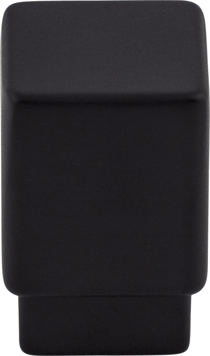 Top Knobs Tapered Series 3/4"L Knob, Flat Black