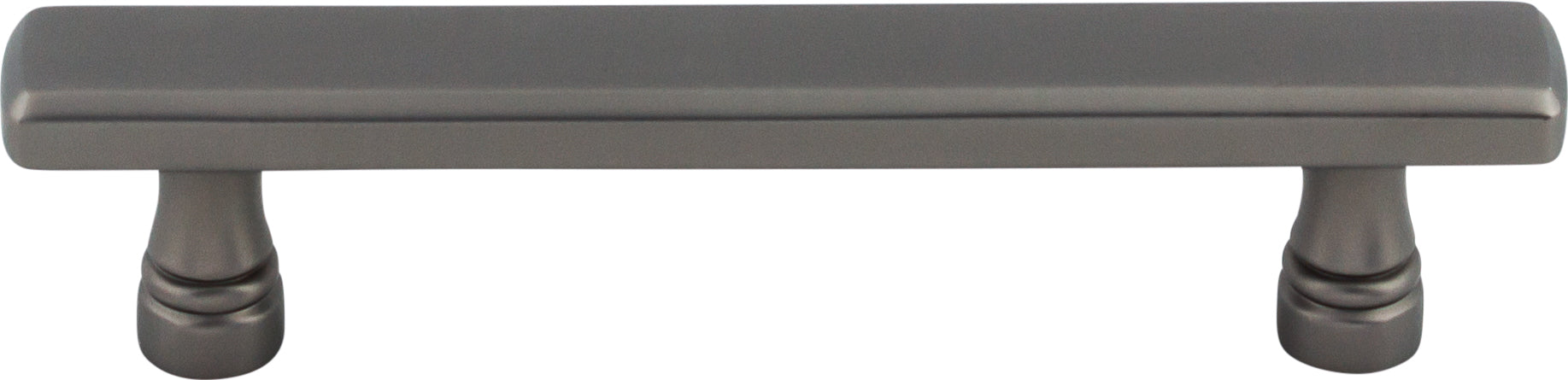 Top Knobs Kingsbridge Series 3-3/4"(95mm) CC Pull, Ash Gray