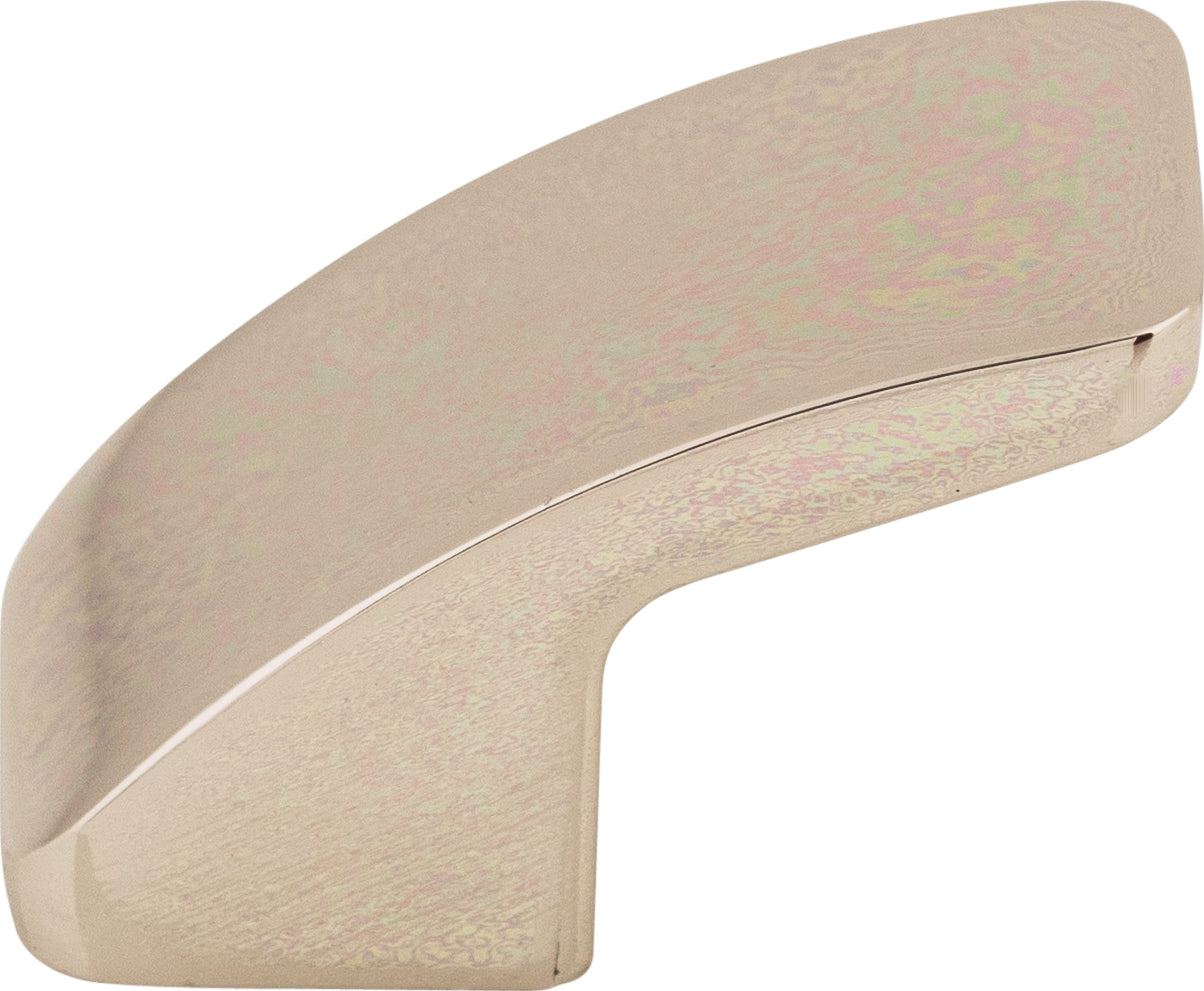 Top Knobs Thumb Series 1-1/4"L Knob, Polished Nickel