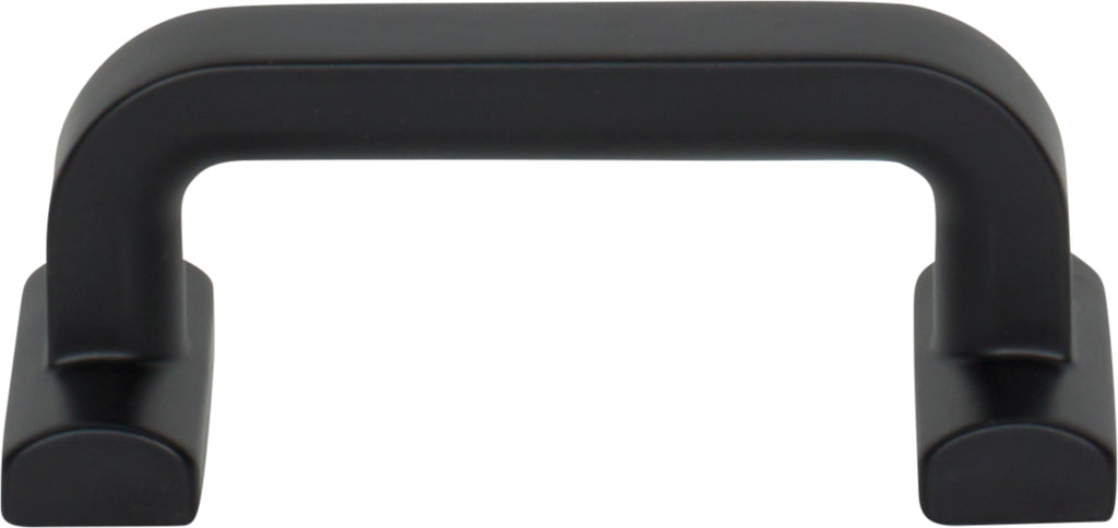 Top Knobs Harrison Series 2-1/2"(64mm) CC Pull, Flat Black
