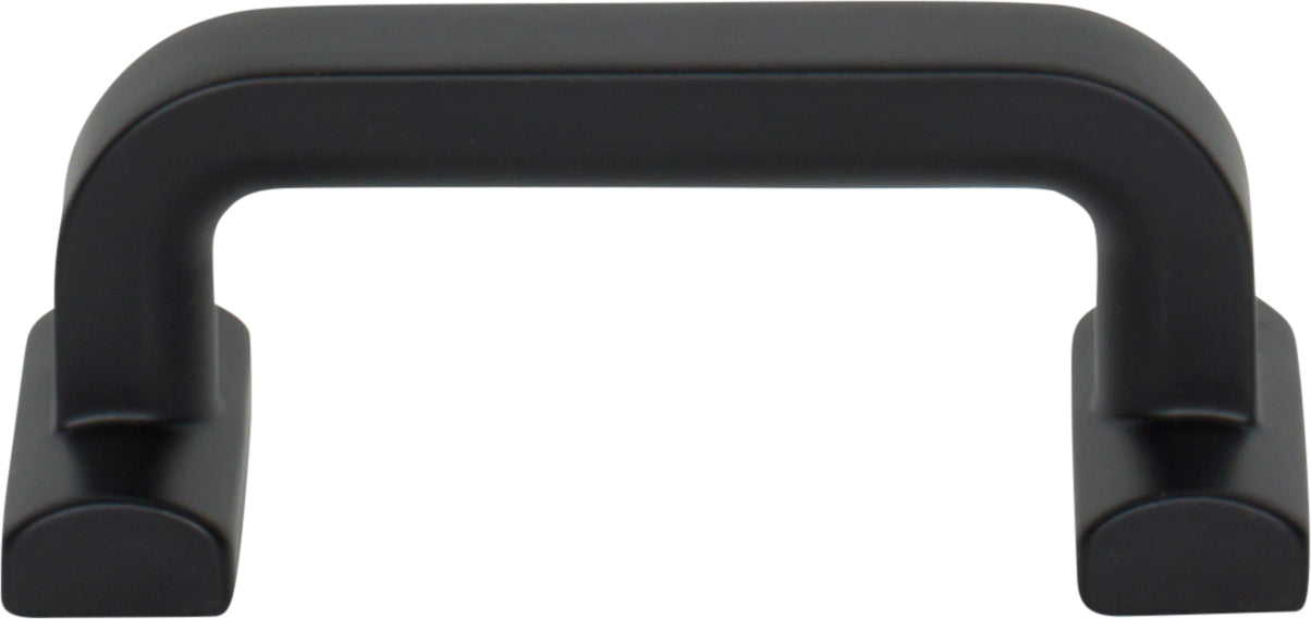 Top Knobs Harrison Series 2-1/2"(64mm) CC Pull, Flat Black