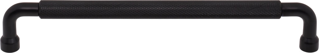 Top Knobs Garrison Series 7-9/16"(192mm) CC Pull, Flat Black