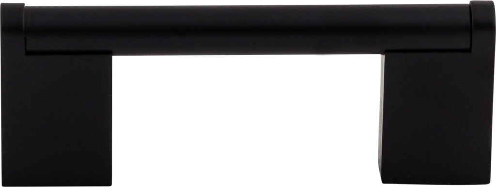 Top Knobs Princetonian Series 3"(76mm) CC Bar Pull, Flat Black