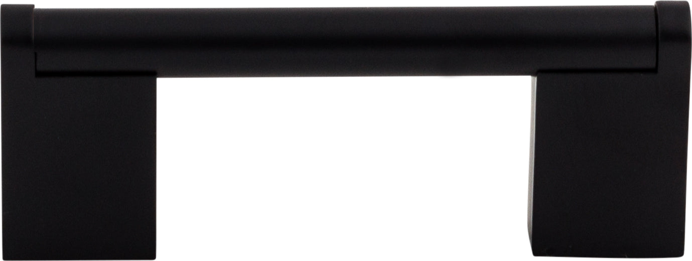 Top Knobs Princetonian Series 3"(76mm) CC Bar Pull, Flat Black