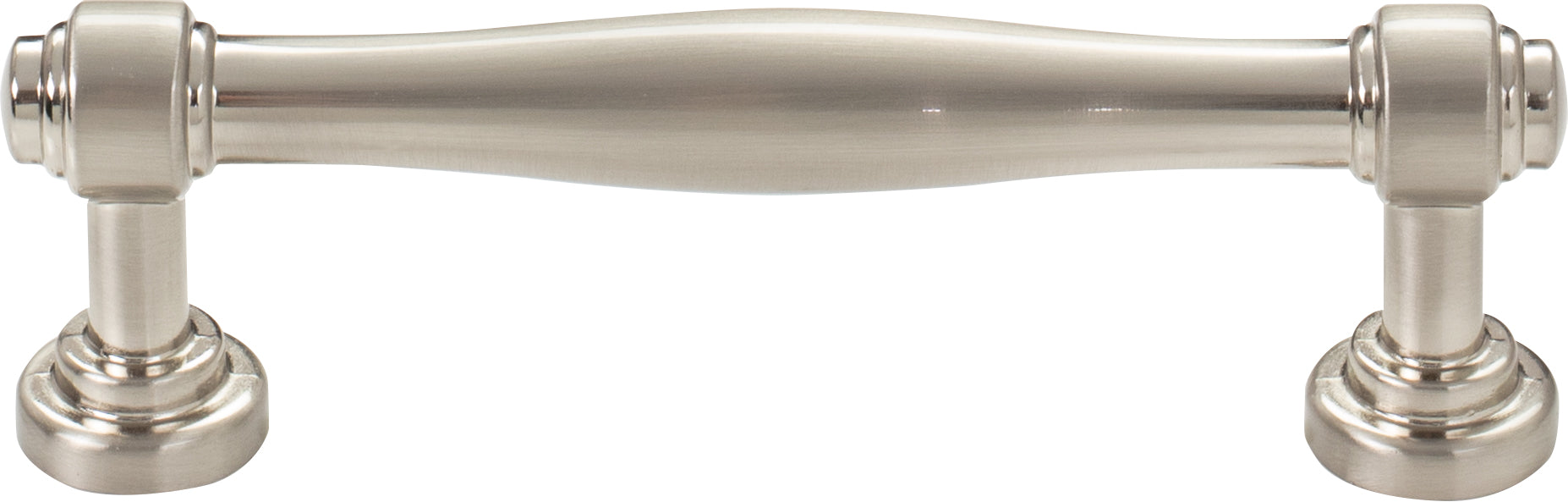 Top Knobs Ulster Series 3-3/4"(95mm) CC Pull, Brushed Satin Nickel